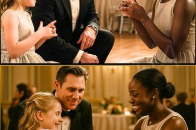 She Saw Everyone Ignore the Billionaire’s Deaf Daughter,Until She Spoke to Her Through Sign Language….