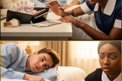 A wealthy CEO pretended to sleep on a pile of money to test his poor Black maid — then he was stunned by what she did next.