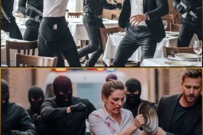 Five Men Attacked A Billionaire CEO in a Restaurant — Waitress’s Hidden Skill Changed Everything…