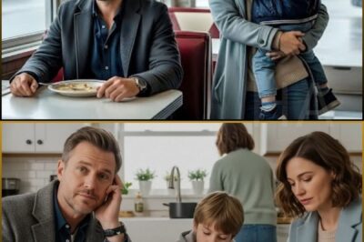 He Thought He’d Eat Alone—Until a Mother Said, “My Son’s Hungry, Can We Stay a While?…..