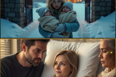 Little Girl Protects Twin Babies in the Snow — Billionaire Opens the Door to a Heartbreaking Secret