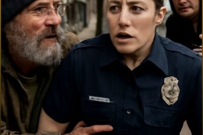 “Don’t Talk”, Homeless Man Saved Female Police After He Caught Something Shocking On the Street