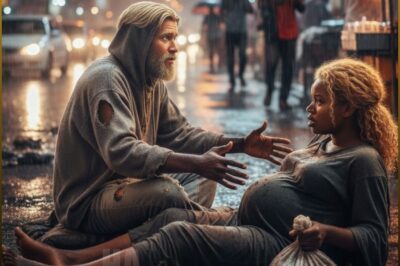 A Dying Pregnant Orphan Collapsed On A Homeless Man, Unaware He Was A Billionaire In Disguise