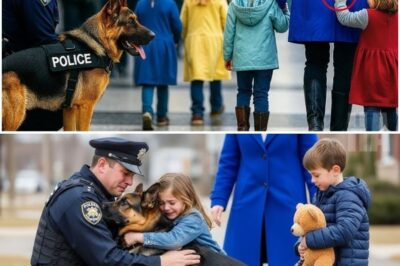 Little Girl’s Gave Silent Signal to Police Dog What This Dog Did Next Shocked Everyone