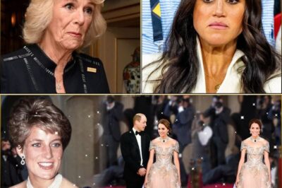 KEY MOMENT: Princess Catherine STEALS EVERYTHING in a stunning off-the-shoulder dress and Princess Diana’s precious necklace.