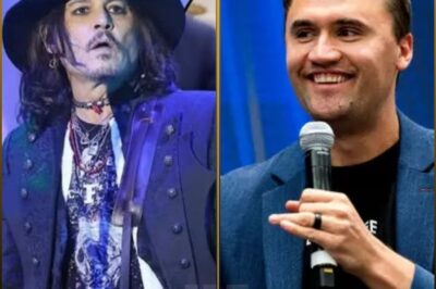 ST.Johnny Depp Silences Critics After Question About Charlie Kirk With Poised, Poetic Response