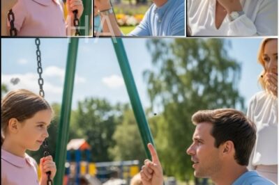 CEO Took Her Mute Daughter to the Playground, Froze When a Single Dad Made Her Speak First Time…