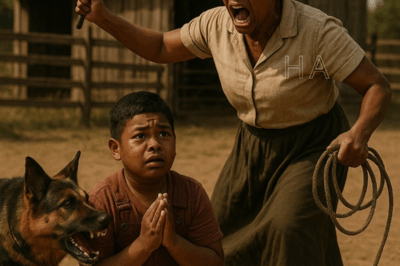 The Child Endured His Stepmother’s Beatings Every Day, Until a K9 Dog Did Something That Gave Everyone Chills.