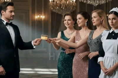 He Gave 4 Women Credit Cards to Test Them – What His Maid Buys Leaves Him Speechless