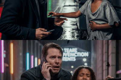 “Please… My Stomach Hurts,” a Black Girl Whispered—Then a Billionaire Found and Helped Her