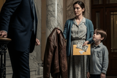 A boy asked a wealthy man tossing out his jacket, “Can I take that for my mom?” Inside, he later found an envelope with $300,000. When they went to return it, the man saw his mother—and froze. “Anna?” he whispered. What he said next changed everything
