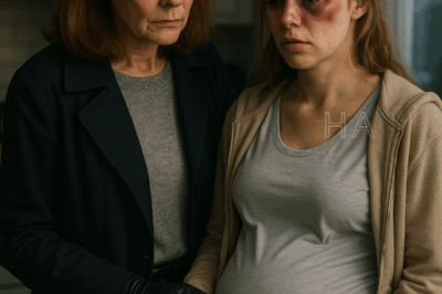 My nine-month pregnant daughter showed up at 5 AM, her face bruised. My son-in-law called, “You don’t know who you’re dealing with.” He didn’t know her mother was a detective for twenty years.