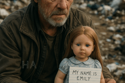 Homeless Man Discovers Doll at the Dump – Shoves Finger in Its Mouth! And There, a Note: «I’M EMILY – I’M 10 – HELP ME!»…
