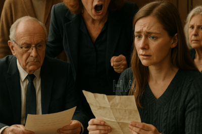 At the Will Reading, My Parents Handed My Sister $10 Million and Told Me to Survive on My Own — But When My Grandfather’s Attorney Read His Final Letter, My Mother’s Face Turned Red With Rage and the Entire Room Fell Silent