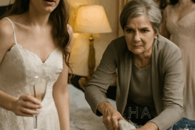 My future mother-in-law challenged me on every single detail of the wedding. Her last demand was outrageous: she wanted to sleep in my bridal suite. I said no. The night before my wedding, I opened the door and froze.