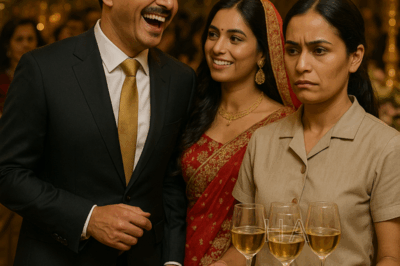 At my second wedding reception, when I saw my ex-wife working as a waitress, I burst out laughing, but 30 minutes later, a brutal truth came to light and stopped me in my tracks.