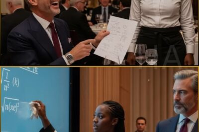 Arrogant Billionaire: ‘Solve This, I’ll Give You Everything’ — Black Waitress Did, His Jaw Dropped