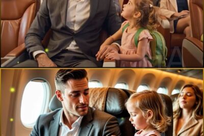 “You Look Tired, Sir,” Said the Little Girl on the Plane—The CEO Didn’t Expect That She’d Change…