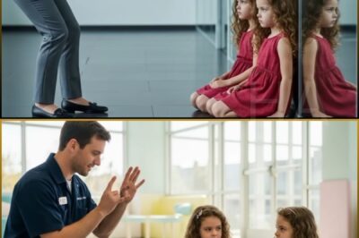 No one could handle the billionaire’s twin daughters—until a single dad janitor did the impossible