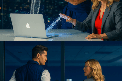 Single Dad Janitor Poured Water on the CEO’s Laptop — Then She Realized What Was on the Screen