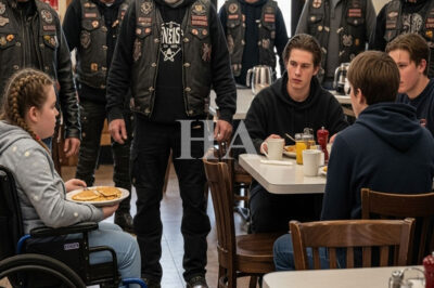 The Boys Laughed at a Girl in a Wheelchair at a Diner—Then a Group of Strangers Walked In, and What Followed Left Everyone Speechless