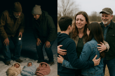 A Childless Farming Couple Found Three Newborns Left in the Snow One Winter Night — Twenty-One Years Later, the Young Woman Claiming to Be Their Mother Revealed a Truth the Town Never Expected