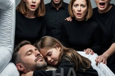 The Little Girl Climbed Into Her Father’s Coffin — What Happened Next Left Everyone Paralyzed With Fear…