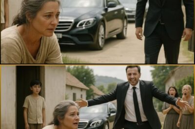 Ten years of raising a child without a father – The whole village ridiculed me, until one day a luxury car stopped in front of my house and the child’s biological father made everyone cry