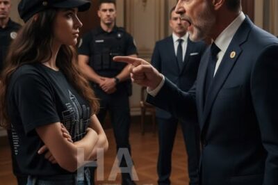 “Get your ass out of here before I call the cops!”