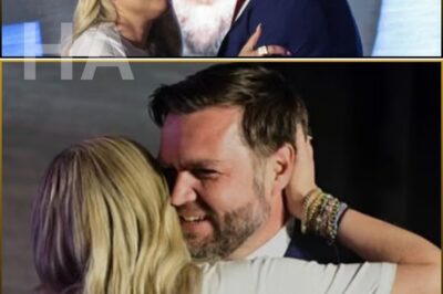🚨 “One Hug… and Washington Lost Its Mind!” Sen. J.D. Vance — a married man — was caught in what looked like a tender public embrace with recently widowed Erika Kirk, wife of the late Charlie Kirk.