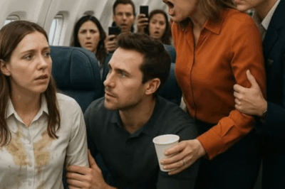 Hot liquid splashed across Lena Cole’s face and neck, staining her pink blouse in uneven brown patches. She gasped—more in disbelief than pain…..