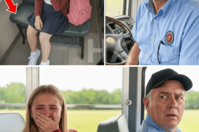Bus Driver Notices Girl Crying Every Morning—What He Finds Under Her Seat After Drop-Off Leaves Him Frozen in Shock