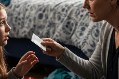 During dinner, my daughter quietly slipped a folded note in front of me. “Pretend You’re Sick And Get Out Of Here,” it read. I didn’t understand — but something in her eyes made me trust her. So I followed her instructions and walked out. Ten minutes later… I finally realized why she warned me.