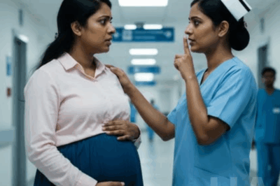 My mother-in-law took me for a prenatal checkup. The moment she stepped outside, a nurse whispered in my ear: “Run quickly. You’re in danger!” The next day, I discovered a horrifying secret about my husband’s family.