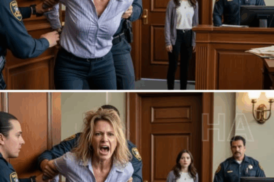 “My stepmom demanded that my dad hand over the keys to my birthday car, and when he refused, she smashed the windshield. After I told him everything she’d done to me, he just sat there in silence while she slammed doors upstairs. That was three weeks ago. This morning, she was dragged out of the courtroom in handcuffs, screaming about “loving too much…