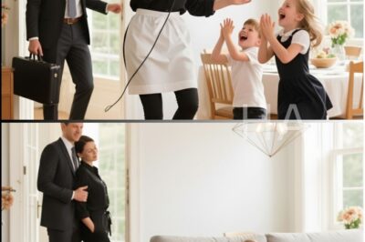 “Millionaire Came Home Early — What He Saw His Maid Doing With His Kids Made Him Cry…