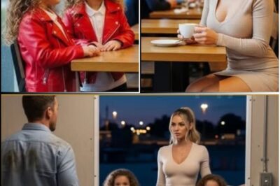 Seventeen Minutes Late: The blind date was empty—until little twin girls walked in and said,“My Daddy’s sorry he’s late….