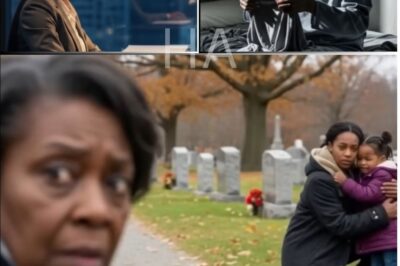 Billionaire Visits Son’s Grave and Finds A Homeless Mother Crying With A Child – What She Did Next…