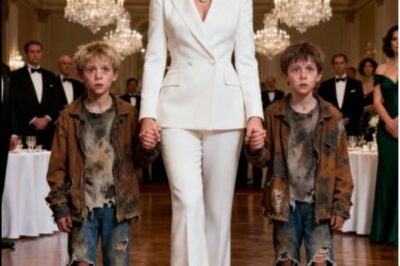 “Two Homeless Boys Came to the Millionaire’s Table: ‘Ma’am, Can We Have Some of Your Leftovers?’ The Millionaire Looked Up and Was Shocked to See the Two Boys…”