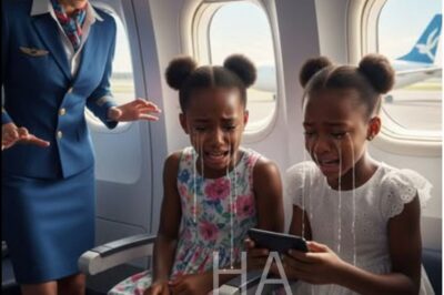 Two Black twin girls were removed from a plane by the staff until their father, the CEO, was called to cancel the flight, causing…