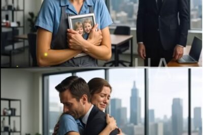 Then Found a Photo of Herself on the CEO’s Desk – A Shy Girl Cleaned the Wrong Office