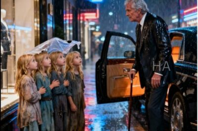 A Millionaire Spending His Final Days Spots Four Street Girls Shivering in the Rain — He Takes Them In, but When the Machines Begin to Fail, What They Do Next Stuns the Entire Medical Team