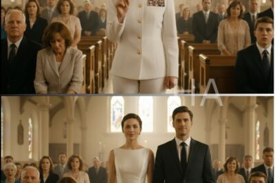 My Parents Cut My Wedding Dress in Half — Then I Appeared in Navy Whites With Two Stars.