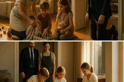 The sun climbed higher that morning, spreading warmth over every polished surface of the Donovan estate. The light moved slowly through the house — from the wide staircase to the library shelves, from the marble kitchen counters to the quiet corners that rarely saw footsteps. But now, the silence felt different. It was not the emptiness of neglect. It was the calm that follows laughter, the kind that lingers like the scent of something sweet that just happened.