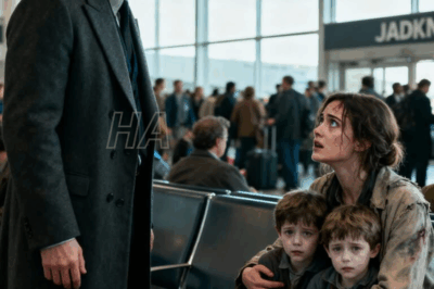 He Fired His Maid Six Years Ago. Today, He Saw Her at the Airport, Shivering, With Two Small Children. Then the Little Boy Looked Up and Smiled, and the Millionaire’s Entire World Collapsed