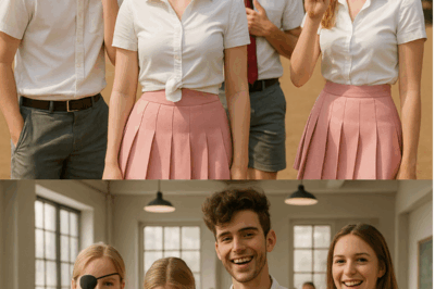 IF ONLY THEY KNEW WHY SHE WEARS AN EYE PATCH TO SCHOOL