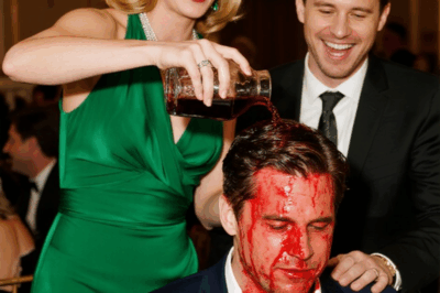 The CEO and his wife sneered at the quiet man in the simple suit. To humiliate him, they poured red wine on him in front of everyone. “Know your place,” she whispered. He just smiled, walked out, and made a call. And then their $800 million empire began to collapse.