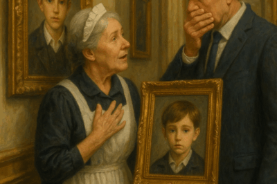 “Sir, This Boy Lived With Me At The Orphanage Until He Was Fourteen,” The Maid Said Softly — Her Words Made The Millionaire Freeze, For The Child In The Portrait Looked Just Like The Brother Who Had Been Missing For Years.