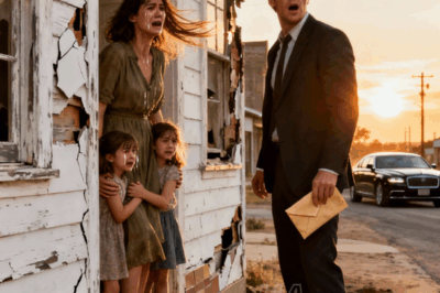He Returned a Millionaire to Humble His Ex — But When He Found Her Raising Two Little Girls in What Was Left of Their Old Home, What He Did Next Left the Whole Town Silent
