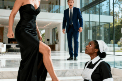 “Please… Have Mercy, Sir.” the Pregnant Maid Whispered — But When the Billionaire Stepped Closer, Everyone Held Their Breath to See What He’d Do Next